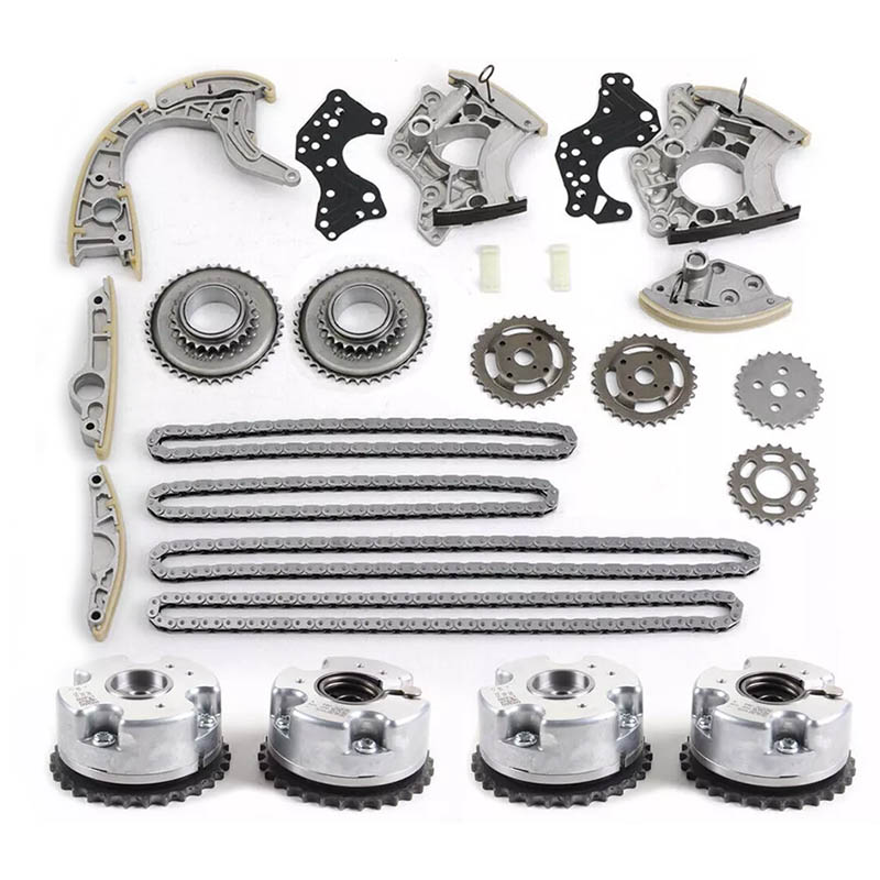 Set lanț distribuție Reglaj arbore cu came pentru VW Touareg Audi Q7 A6 A8 S5 4.2L BVJ BAR