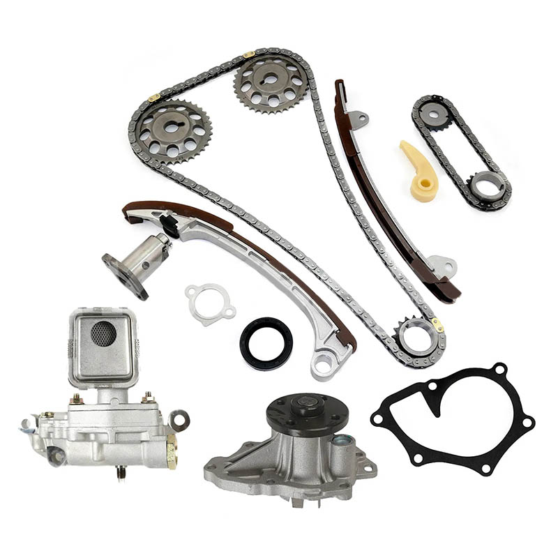 Set lanț de distribuție pentru 01-15 Toyota Matrix Scion Lexus 2.0L 2.4L CTKTO44 Pompă de ulei